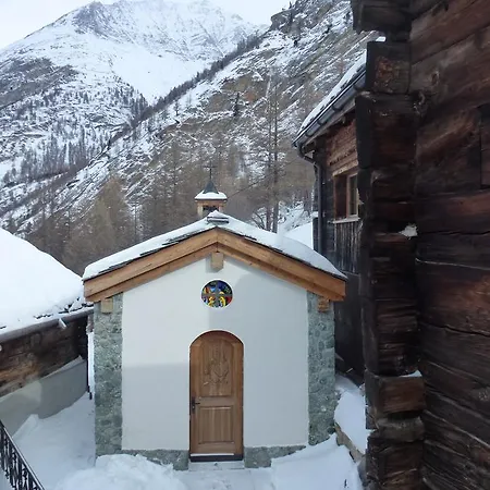 Lägenhet Theresli First Floor Saas-Almagell